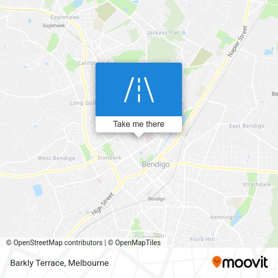 Barkly Terrace map