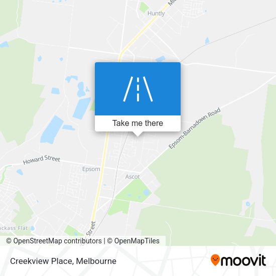 Creekview Place map