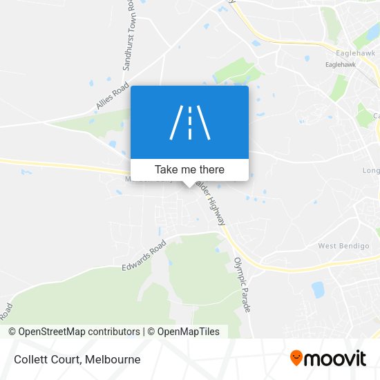 Collett Court map