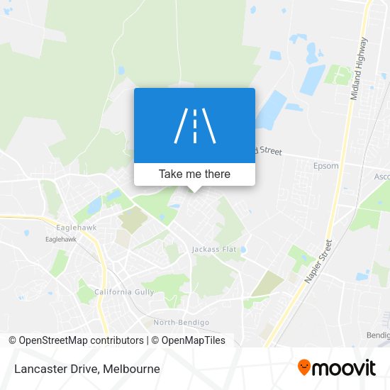 Lancaster Drive map