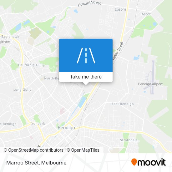 Marroo Street map