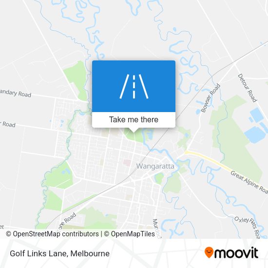Golf Links Lane map