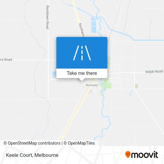 Keele Court map