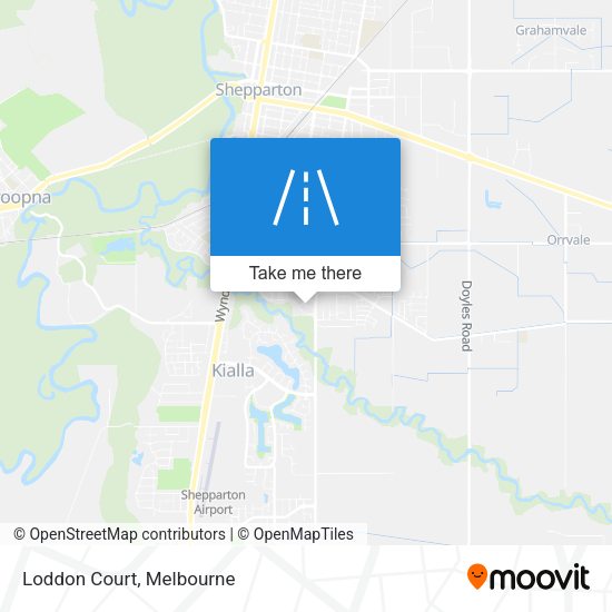 Loddon Court map