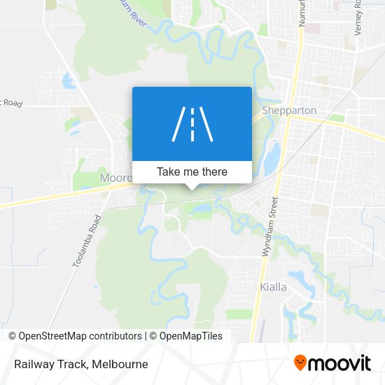 Railway Track map