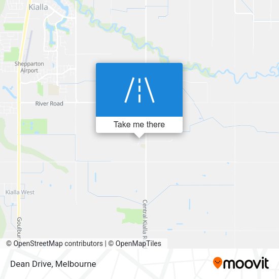 Dean Drive map