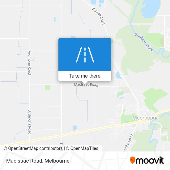 Macisaac Road map
