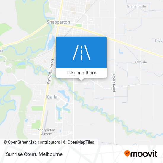 Sunrise Court map