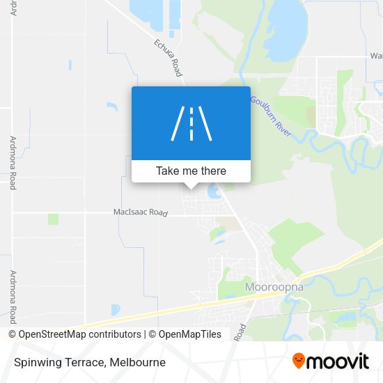 Spinwing Terrace map