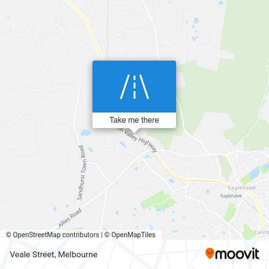 Veale Street map