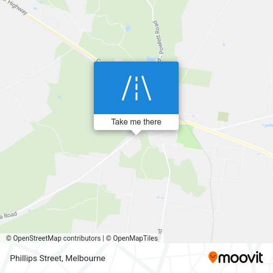 Phillips Street map
