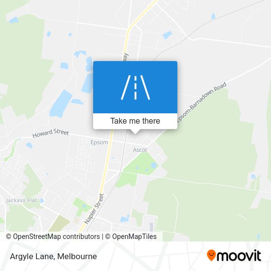 Argyle Lane map