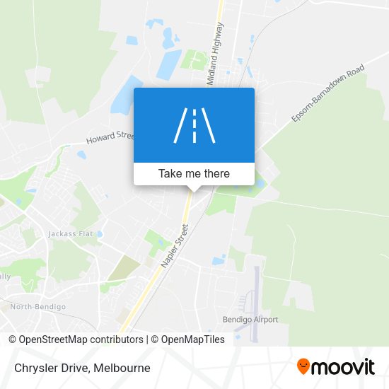 Chrysler Drive map