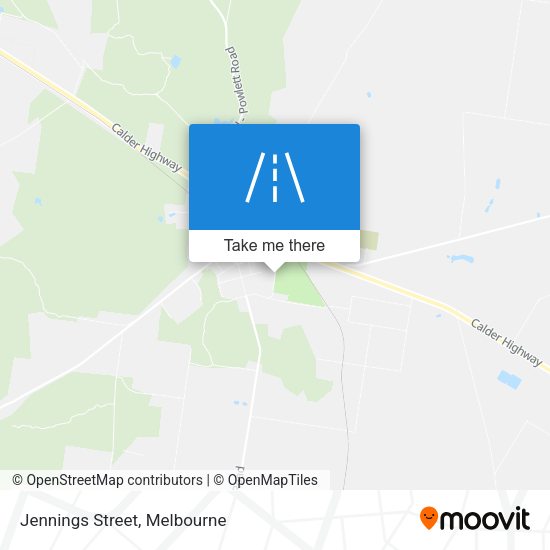 Jennings Street map