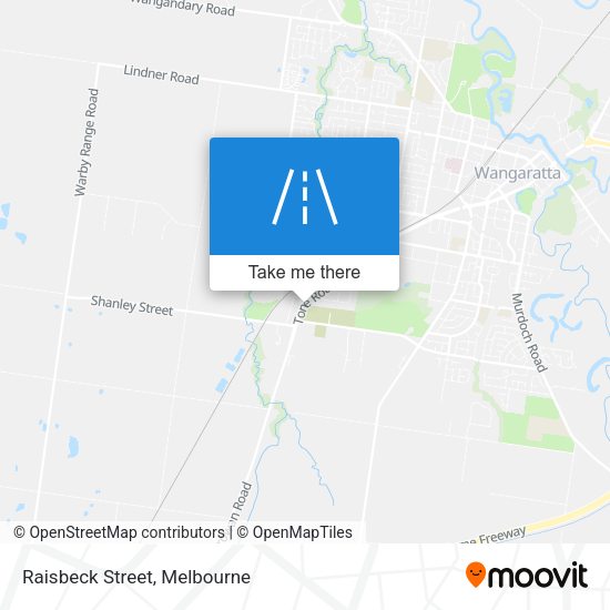 Raisbeck Street map