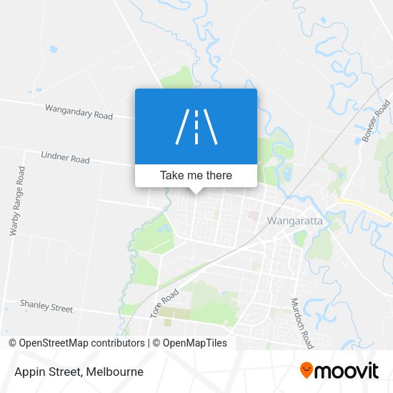 Appin Street map
