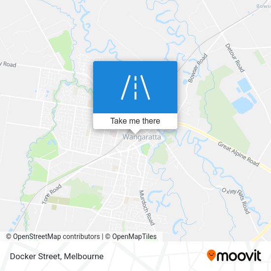 Docker Street map