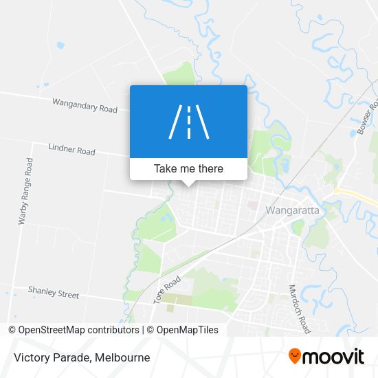 Victory Parade map