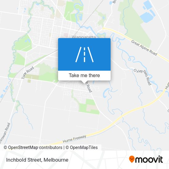 Inchbold Street map