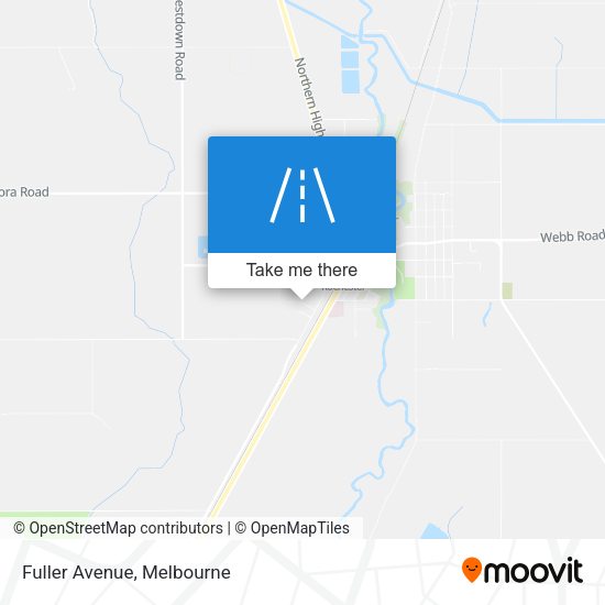 Fuller Avenue map