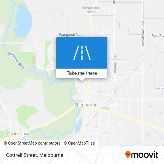 Cottrell Street map