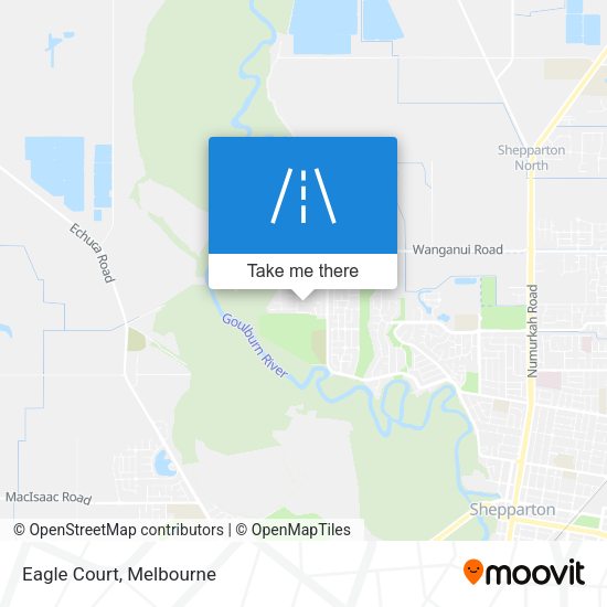 Eagle Court map