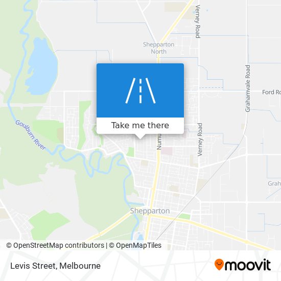 Levis Street map