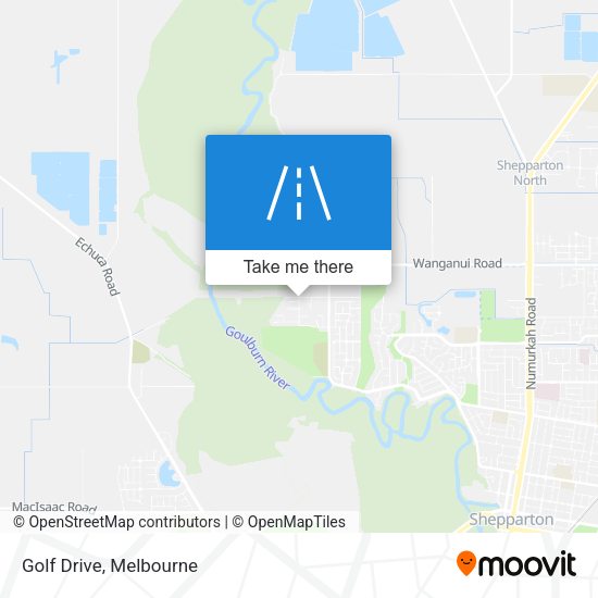 Golf Drive map
