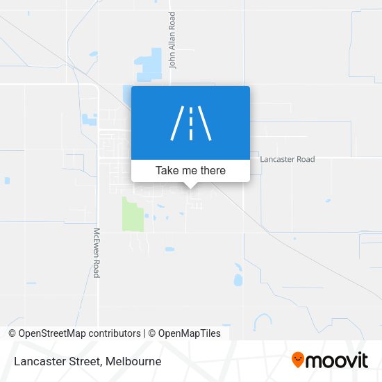 Lancaster Street map