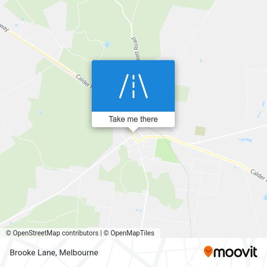 Brooke Lane map