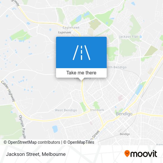 Jackson Street map