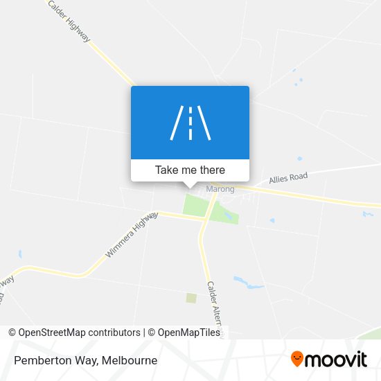 Pemberton Way map