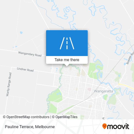 Pauline Terrace map
