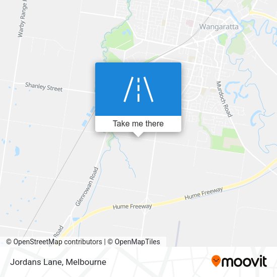 Jordans Lane map
