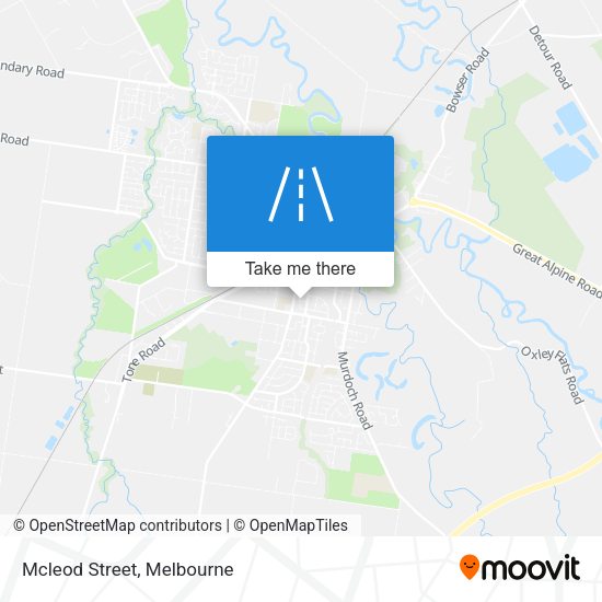 Mcleod Street map