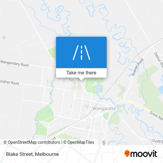 Blake Street map