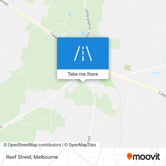 Reef Street map
