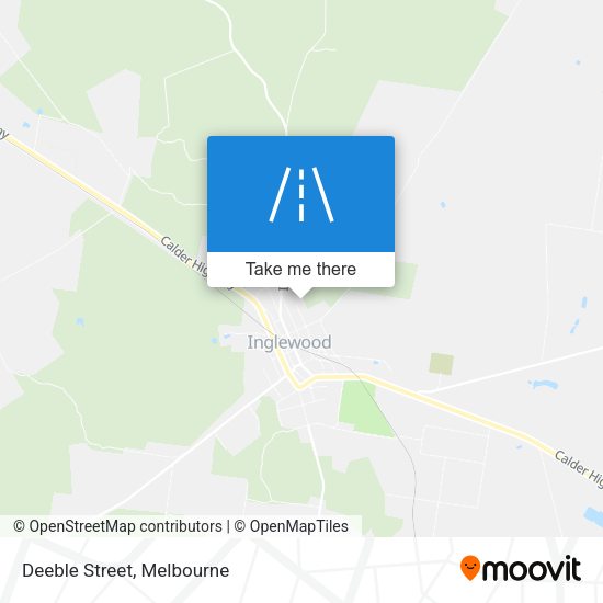 Deeble Street map