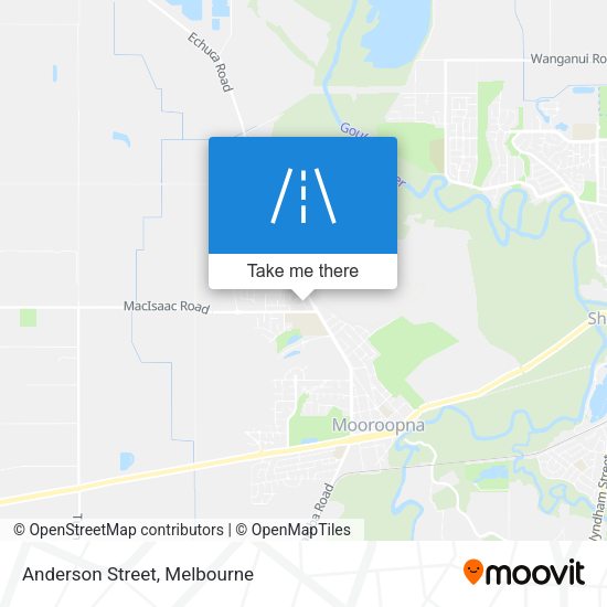 Anderson Street map