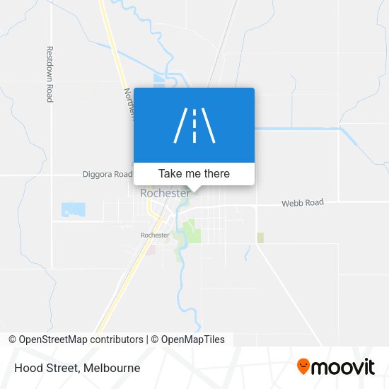 Hood Street map