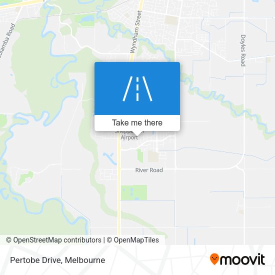 Pertobe Drive map