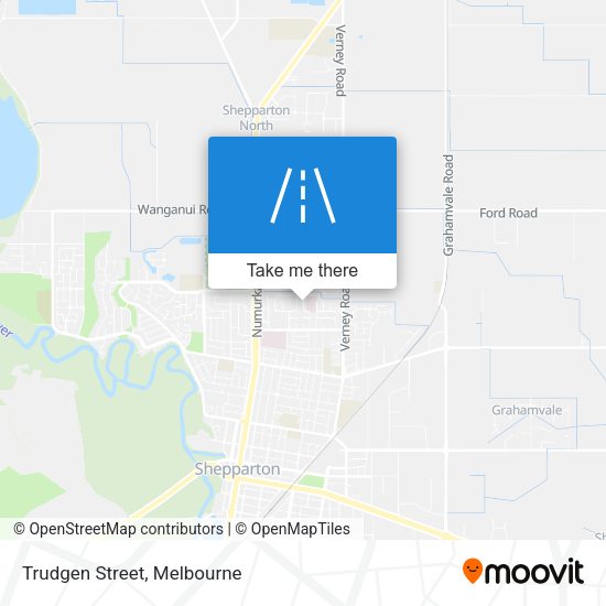 Trudgen Street map