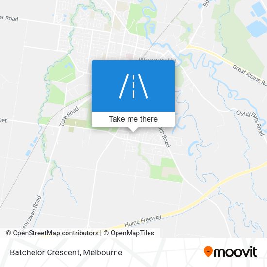 Batchelor Crescent map