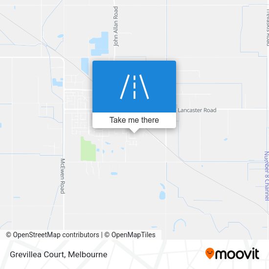 Grevillea Court map
