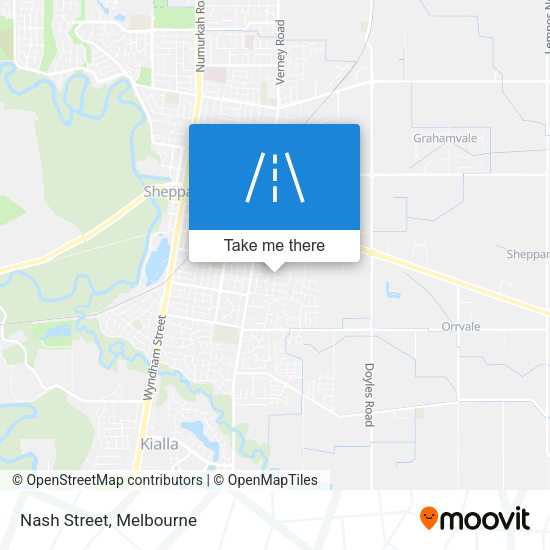 Nash Street map