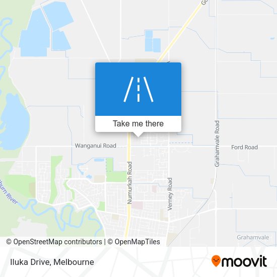 Iluka Drive map