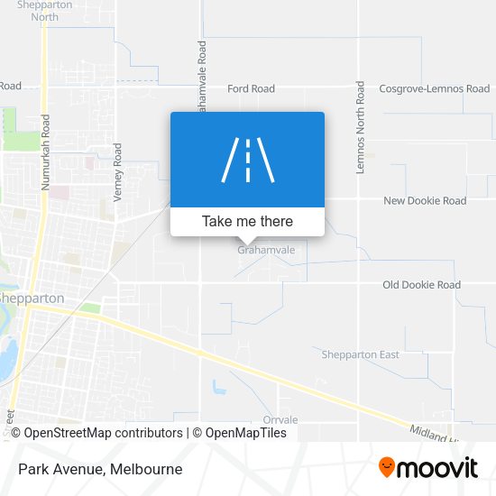 Park Avenue map