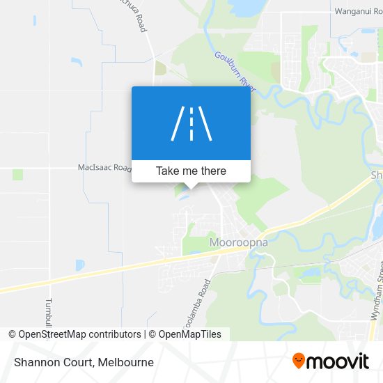 Shannon Court map