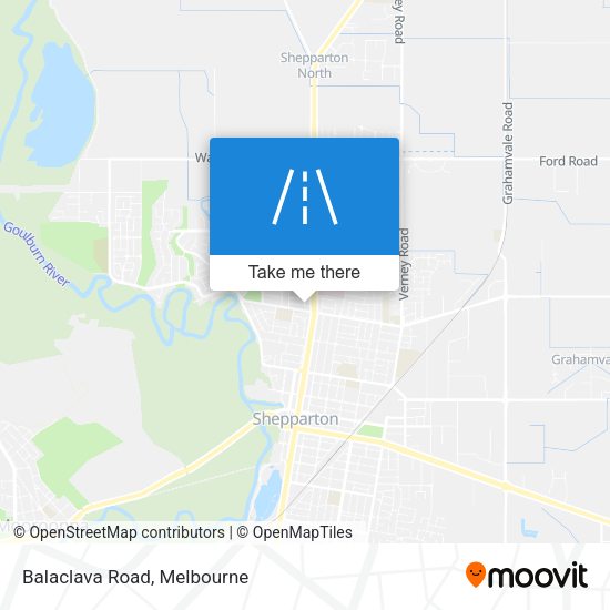 Balaclava Road map