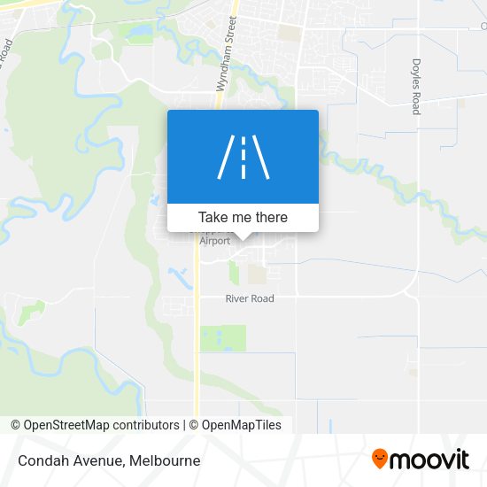 Condah Avenue map
